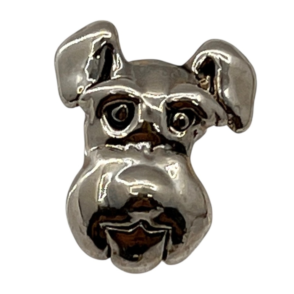 Schnautzer Dog Womens Bracelet Charm European SIlver Tone